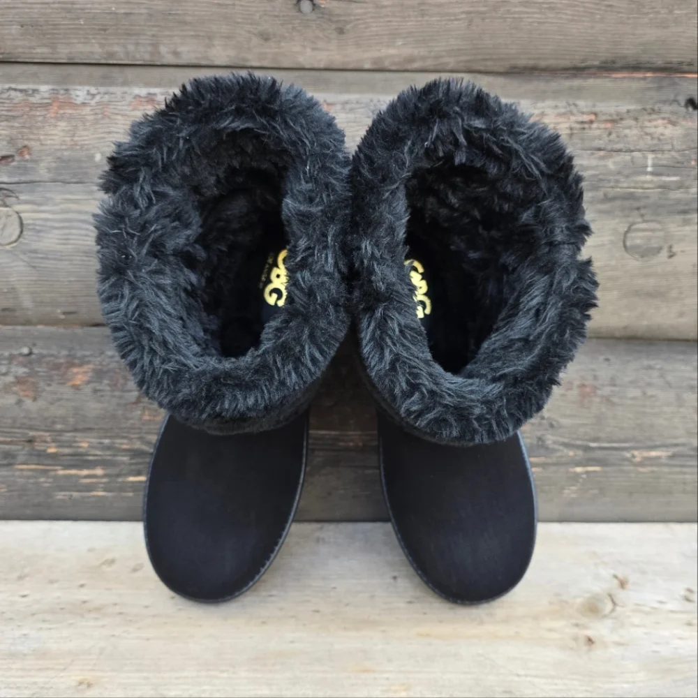GBG Los Angeles NEW!! Alstyn Cozy Glam Chic, Warm, Faux Fur Winter Bootie 7M